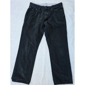 Polo Ralph Lauren Men's Black Straight Leg Jean Sz 34x30 Granola preppy granola